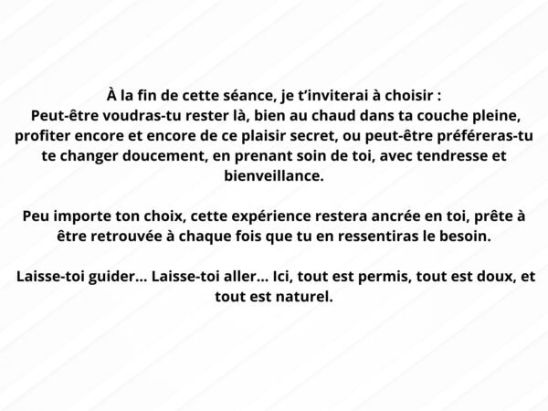 ABDL Hypnose caca chaud bébé adulte France