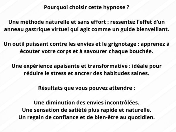 Anneau Gastrique Virtuel - Hypnose pour la Perte de Poids en 19 Minutes