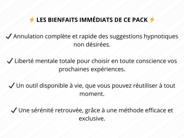 pack Reset Reconnexion Mentale