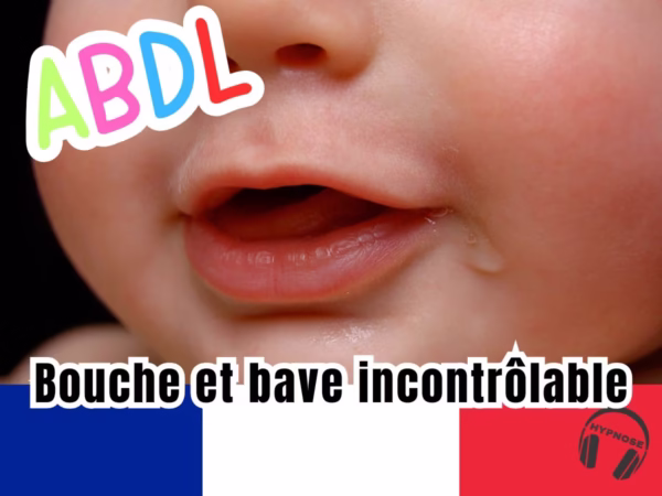 Abdl bouche bébé et bave incontrôlable