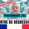 Bébé dans une nurserie avec écrit centre de rÉgression