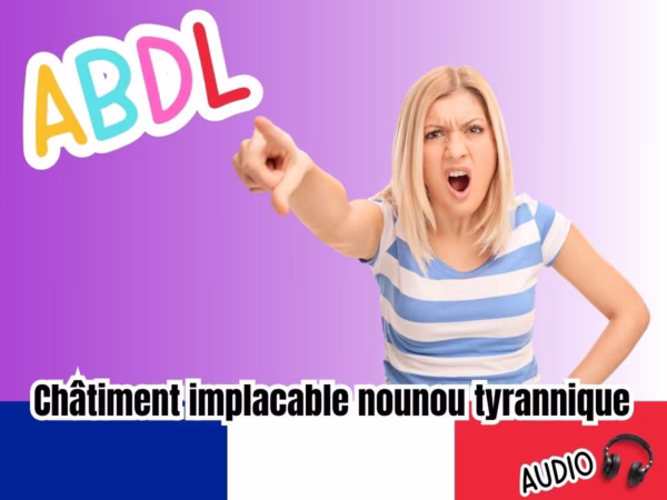 Audio abdl châtiment implacable par la nounou tyrannique