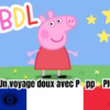 Abdl dessin animé voyage doux avec peppa pig