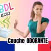 Nounou abdl qui se bouche le nez à cause d'une couche odorante