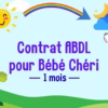 Contrat abdl avec maman immersion quotidienne bébé